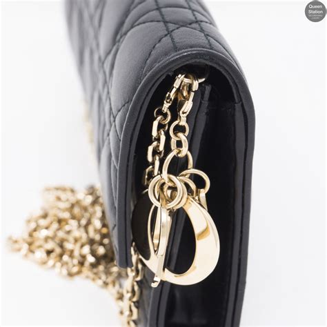 lady dior wallet on chain pouch|christian Dior wallets on sale.